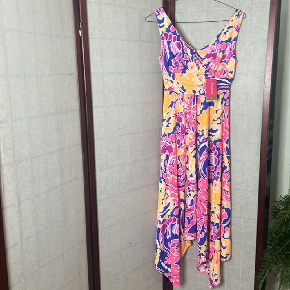 NWT LILLY PULITZER SLOANE MIDI DRESS SIZE XS